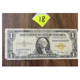1935 $1 Gold Seal Note