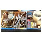 (3) Boxes Assorted Hardware