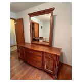 Dresser w/Mirror (Matches Lots #215 & #245)