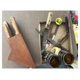 Knives, Knife Set & Mugs