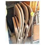 (4) Metal Folding Chairs