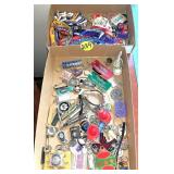 (2) Boxes w/Keychain, Lanyards & Misc.