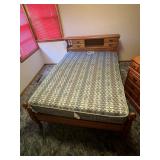 Full Bookcase Bed w/Mattress & Box Spring