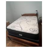 Queen Bed w/Mattress & Box Spring (Matches Lots...