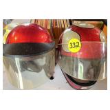 (2) Helmets