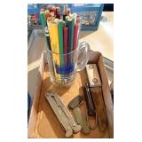 Folding Knife, Pliers & Misc.