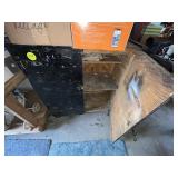 Wooden Rolling Cabinet