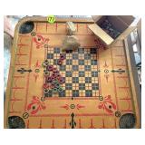 Carrom Board w/Pieces