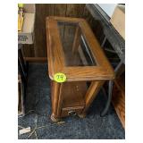 Glass Insert End Tables