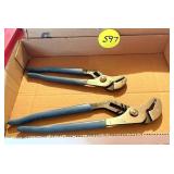 (2) Channel Lock Pliers