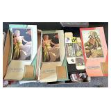 (3) Advertising Calendar & Butter Box