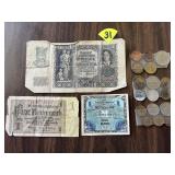 Foreign Coins & Currency