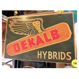Wooden DeKalb Corn Sign