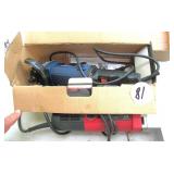 Metal Shear & Electric Grinder