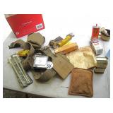 Canteen, Military Belt, Gun Cleaning & Misc.