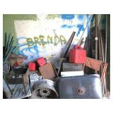 Scrap Iron, Garden Posts, Rim & Misc.