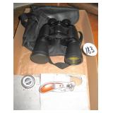 10x50 Binoculars & Knife