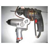 CP Pneumatic & Skil Electric Drill