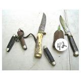 Knife Collection Including Schrade & Imperial