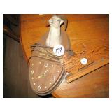 Remington Clock (DAMAGED) Motorcycle Clock