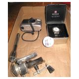 Wenger Watch, Flash Light & Camera
