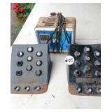 Wheel Chocks & 10 amp Battery Charger (Tested)