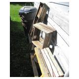 Garbage Cans & Ladders