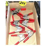 (8) Squeeze Clamps