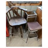 Bar Stool, Step Stool & Container