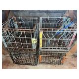 (4) Wire Crates