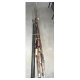 Assorted Fishing Rods