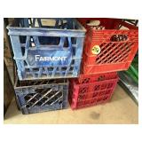 Plastic Dairy Crates