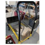 Moving Cart & Wood Stool