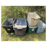 Rubbermaid & Sterilite Totes w/Lids
