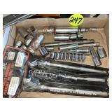 Assorted Sockets & Flex Head Ratchets