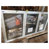 3 Door Wall Display (NO KEY)