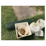 Plastic Fence & Containers