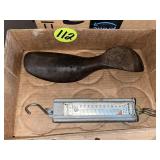Hanson 50 Pound Scale & Cobbler Shoe