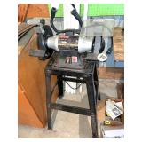 Craftsman 8 Inch Bench Grinder on Pedestal