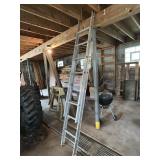 Aluminum Extension Ladder (Reinforced Leg)