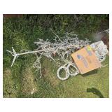 Wire Christmas Lighted Ornaments