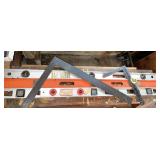 Aluminum Levels & (2) Squares