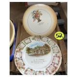 (2) Valley WI Advertising Plates (Have Damage)
