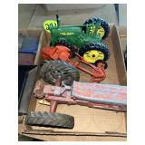 (3) Toy Tractors