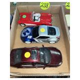 (3) Toy Cars