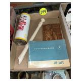 Mercedes Benz Book, Wall Hanging & Tennis Balls