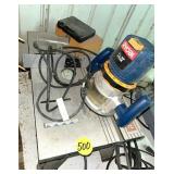 Ryobie Router w/Table & Bits (Works)