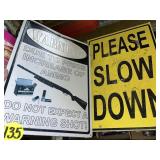 (2) Signs