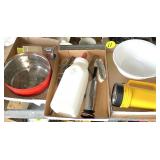 (3) Boxes Corn Knife, Calf Bottle & Misc.