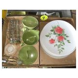 (2) Boxes Melmac Plates & Cups